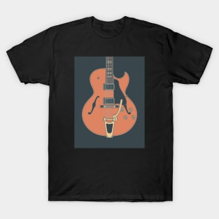 Rock Hollow Body Guitar T-Shirt